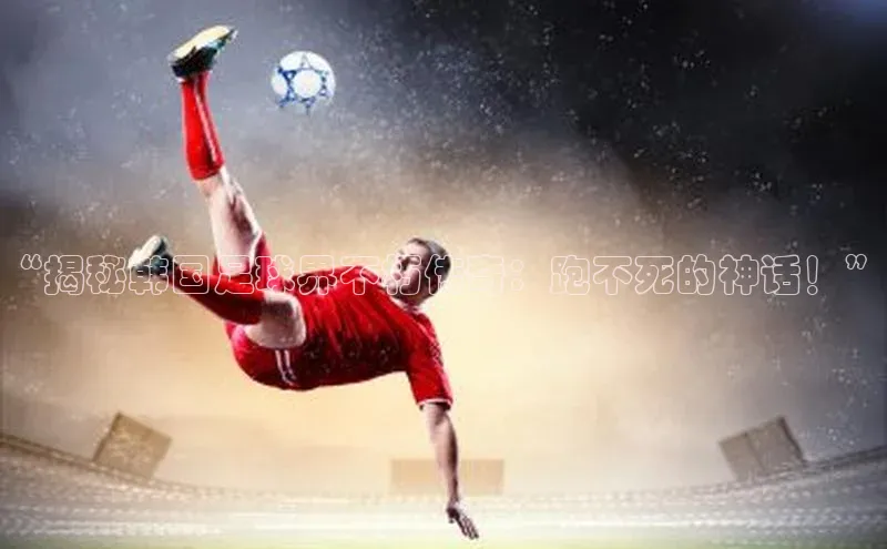 333体育app官方最新版本功能介绍彩讯股份“揭秘韩国足球界不朽传奇：跑不死的神话！”